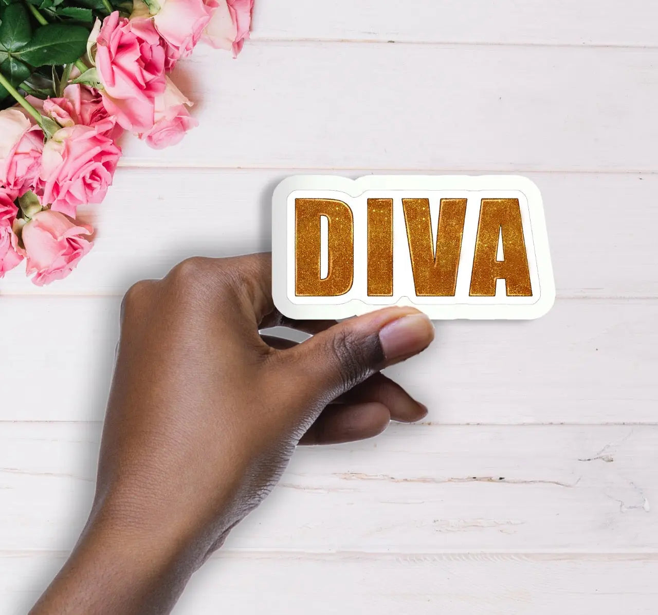 Diva Handmade Vinyl Waterproof Sticker All Shades