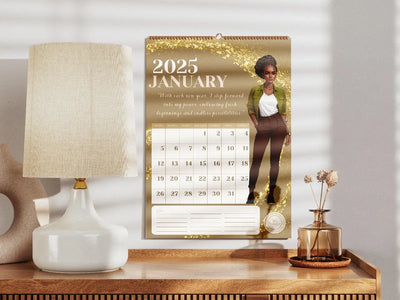 All Shades 2025 Affirmation Calendar – Daily Inspiration to Empower You Throughout Your Year All Shades