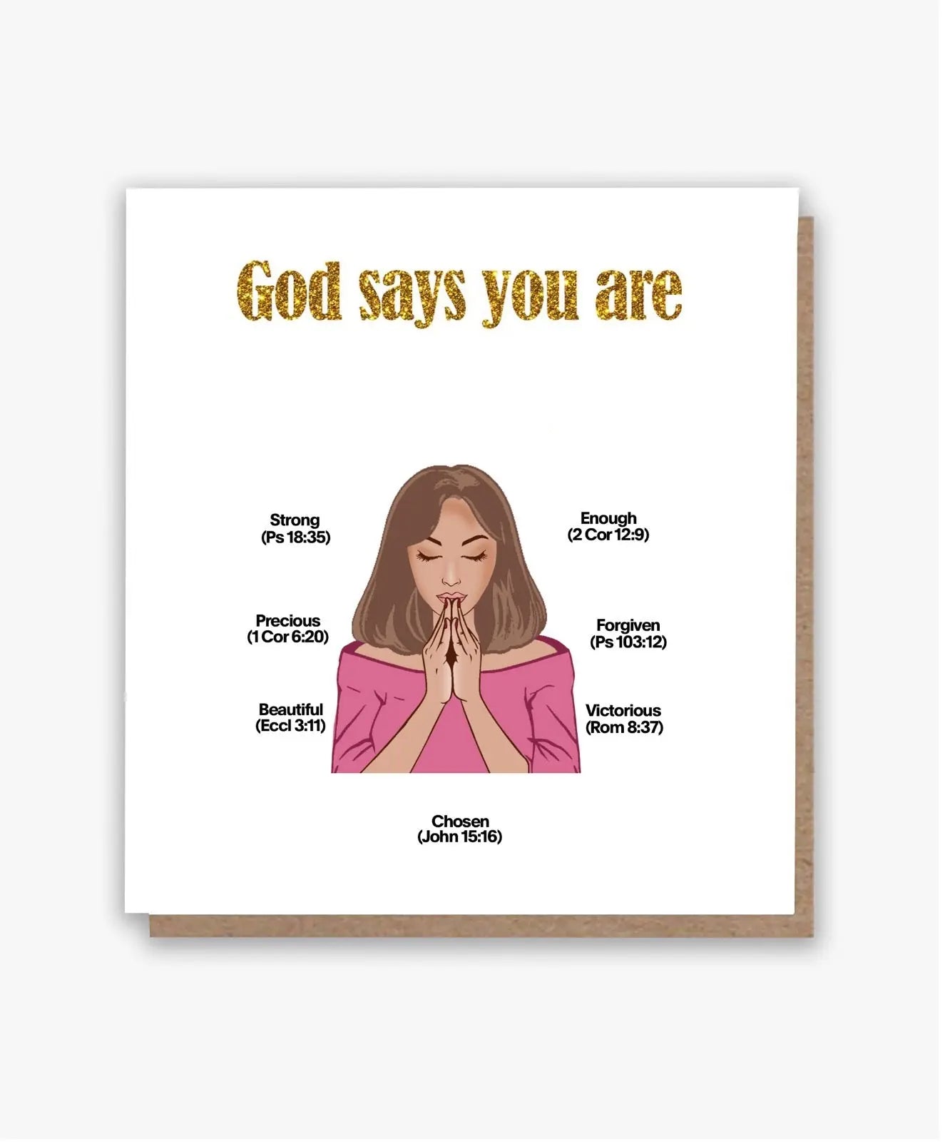 God Says You Are Card 🙏🏾 (Woman 3) My Store