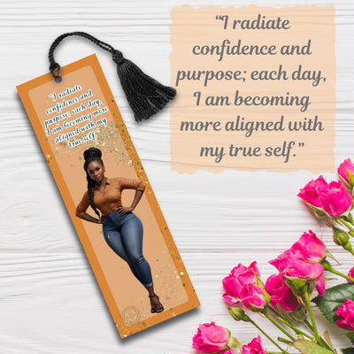 "I Am Resilient...." - Affirmation Bookmark (Copy) All Shades