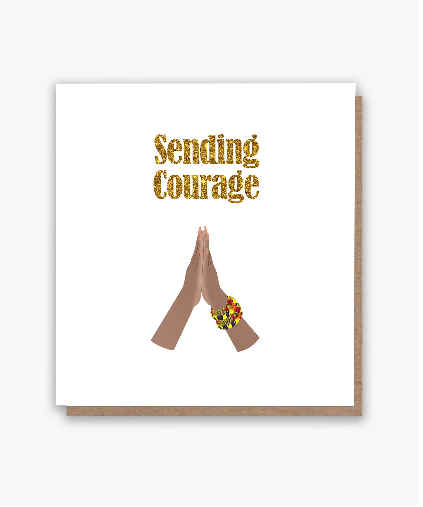 Sending Courage! 🙏🏾 (Lighter Skintone)